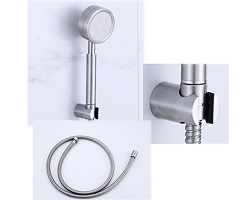Bộ Sen 3 (đầu + dây + giá đỡ) SUS304 - Hàng Cao cấp HVMMA ITALIA